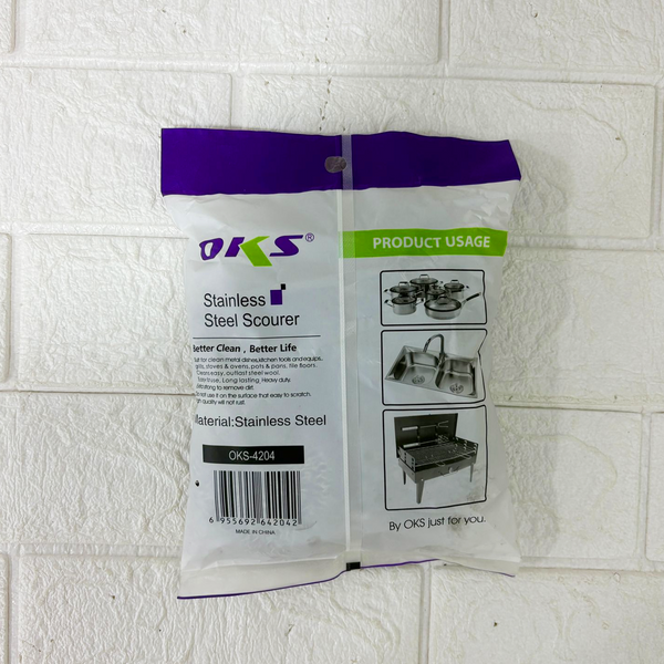 AM6347 Stainless Steel Scourer (Pack of 4)