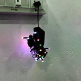 Di0193 Arisht PXL-60 Multi-Color Pixel LED String Lights with Black Wire