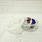 Di0022 Yera Lunch Lock Glass Tiffin Box - 370ml (Each) – Airtight & Leak-Proof