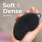 AM6488 Dual-Sided Silicone Body Scrubber & Scalp Massager - 1pc