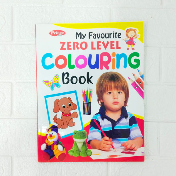 Di0128 Prince My Favourite Zero Level Colouring Book (Zero, Nursery, KG, Beginners Level)