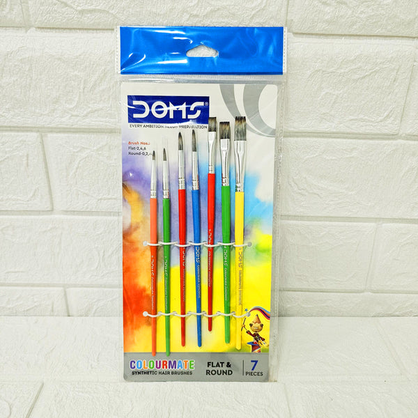 AM6096 DOMS Colour Mate Synthetic Hair Set of 7