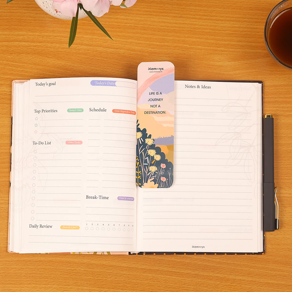 AM6627 Mix-Design A5 Daily Planner Notebook - 1pc