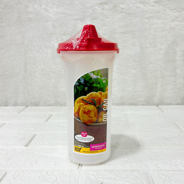 3816 Oil Can, FDA Approved BPA-Free,Unique Spout Design , Hygienic 100% Food-Grade Material 650ml