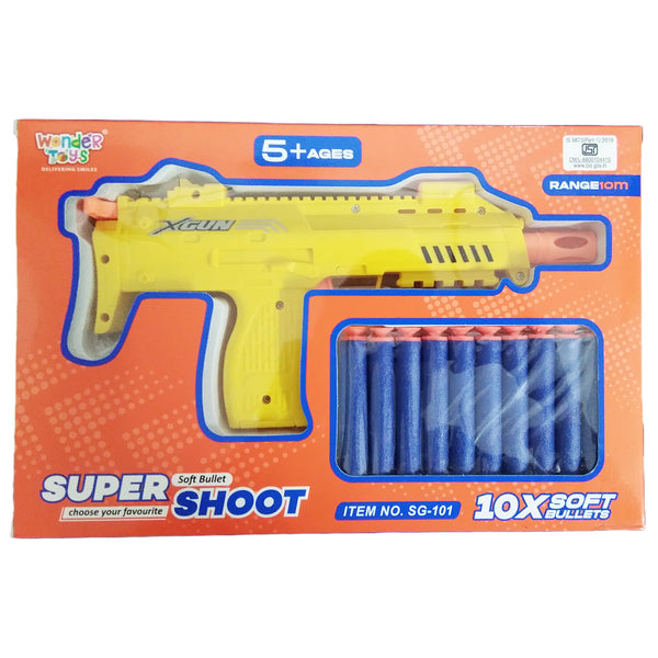 AM0141 Super Soft Bullet Shooting Gun (Rang 10M)