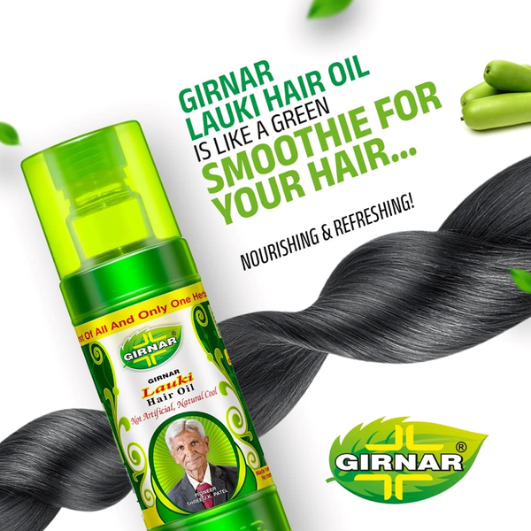 AM6669 Girnar Lauki Herbal Hair Oil - 100ml