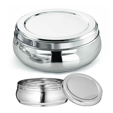 AM0066 Stainless Steel Apple Dabba (No 10)