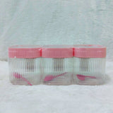 AM6266 Squba Jar 3-Piece Set- Stackable Airtight