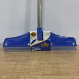 A07975 KVT Heavy Duty 13" Silicone Bathroom Wiper with 2ft Stainless Steel Pipe