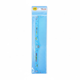 TM0121 Mix-Design Glow-in-the-Dark Blue Cartoon Hair Comb - Pack of 1pc