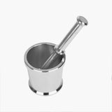 AM5345 Tizer Stainless Steel Heavy Mortar and Pestle Set - Large
