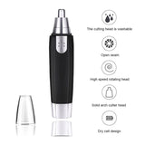 6003 Nose Hair Trimmer Battery-Operated Ear and Nose Hair Trimmer Clipper Painless