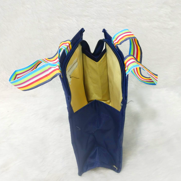 AM6215 Voyage Tote Bag with Rainbow Strap