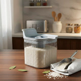 AM6527 Jaipet Easy Pour 500 Airtight Storage Jar with Measuring Cup Cap