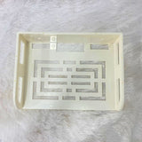 AM6210 ABS TV Setup Box Stand - White