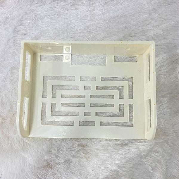 AM6210 ABS TV Setup Box Stand - White