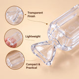 A08141 Candy Shape Jewellery Storage Box with Clear Lid for Rings and Studs (1 Pc)