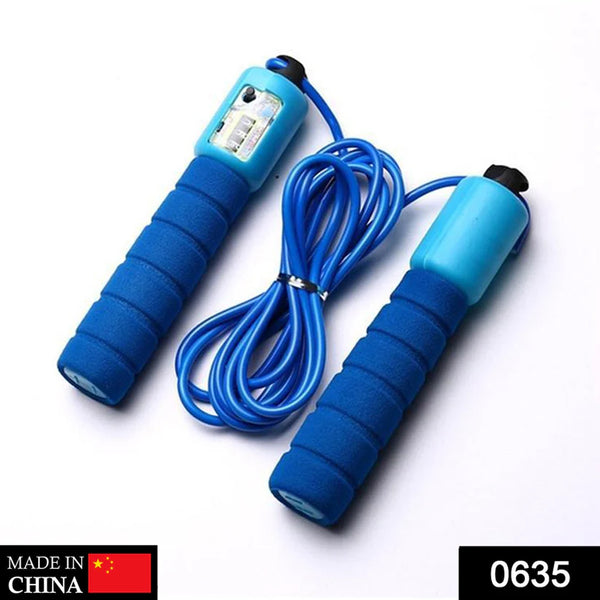 0635 Electronic Counting Skipping Rope (9-feet)