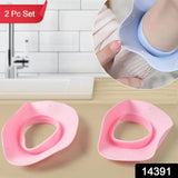 14391 Silicone Wrist Bands for Washing Face (2 Pc / Mix Color)