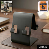 22995 Metal Mobile Phone & Tablet Stand (1 Pc, Black Color)