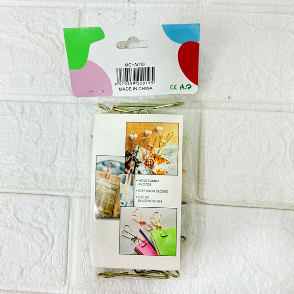 AM6350 Multipurpose Metal Hanging Clips - Pack of 10