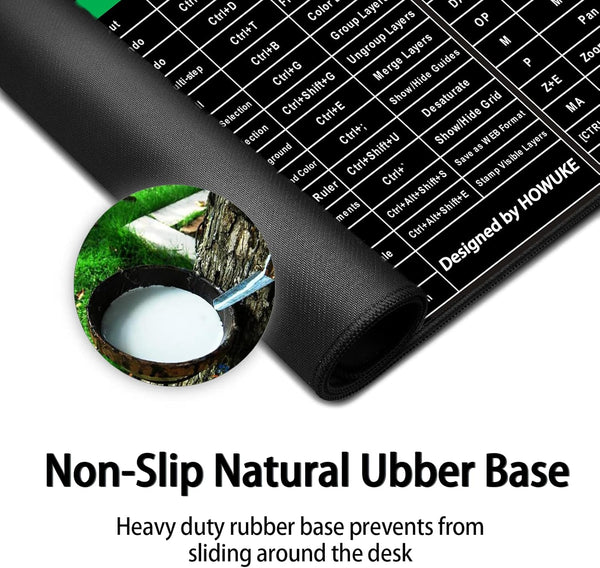 3072 Keyboard Shortcut Mouse Pad