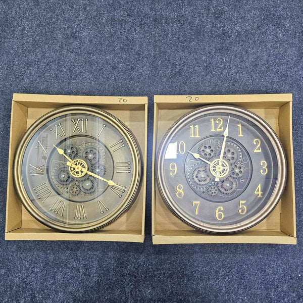 AM6130 Premium Wall Clock with Gear Design – Multidesign