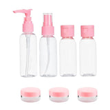 Plastic Travel Bottle Kit Set 7 pcs