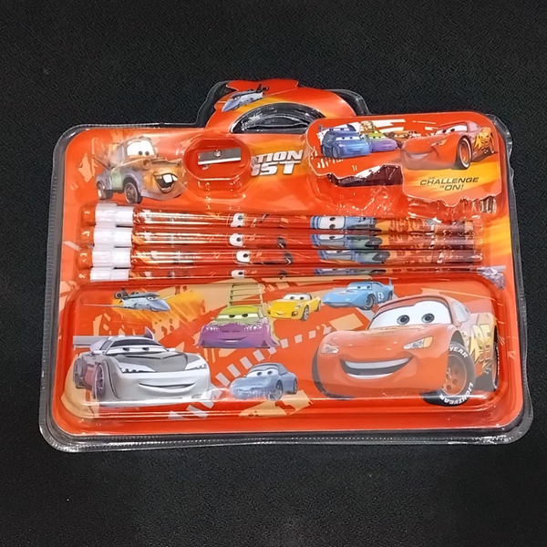 AM2153 6-in-1 Stationery kit set for kids for School Children and Girls Perfect