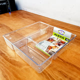 AM5145 Jaipet Alexa-06 Multipurpose Drawer Organiser (transparent) - 3 Partition Set of 1