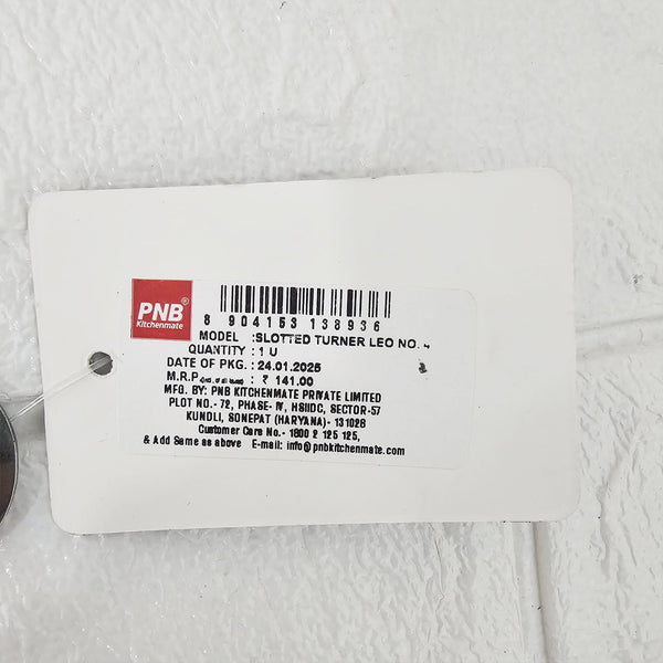 AM6107 PNB Kitchenmate Stainless Steel Slotted Turner - Leo 4