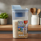 AM6526 Jaipet Easy Pour 1500 Airtight Storage Jar with Measuring Cup Cap