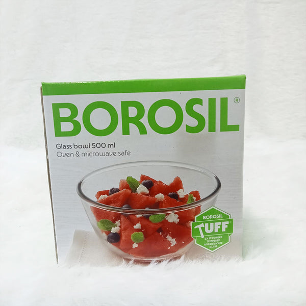 AM6204 Borosil Oven & Microwave Safe Glass Bowl - 500ml