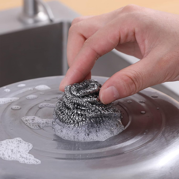 AM6347 Stainless Steel Scourer (Pack of 4)