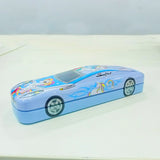 AM5903 Car Shape Metal Pencil Box & Geometry Box - Pack of 2