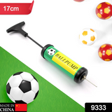 9333 Inflator Air Ball Pump Soft Bouncing Ball Development Kids Toy, Sports Plastic Pump for Soccer, Basketball, Football, Volleyball Ball (17 Cm)