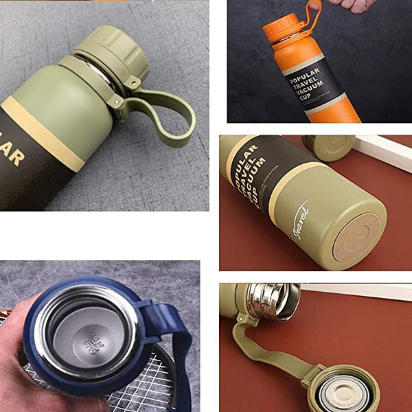 3910 Stainless Steel Insulated Water Bottle | Hot and Cold Water Bottle 1000ml 1 Pcs
