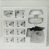Di0235 Cello High Tea Set, 17-Piece - Tea & Dessert Crockery