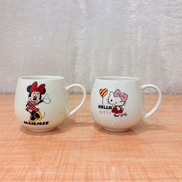 TM0026 Disney Minnie Mouse Ceramic Coffee Mug - Good Time Ceramic Cup with Gift Box