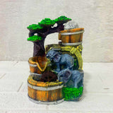 AM5350 Indoor Outdoor Water Fall Fountain with LED Lights Multidesign 1pc