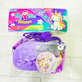 AM6308 MyQSac yoyoma Unicorn Adorable Bag & Accessory Set