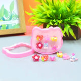 AM1255 Cartoon Shaped Finger Ring Set for Girls (10pcs)