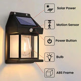 12564 Solar Wall Lights Outdoor Motion Sensor