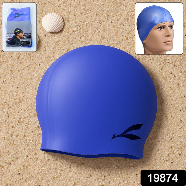 19874 Knx Silicone Swimming Cap (1 Pc)
