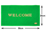 3956 Indoor Outdoor Anti-Slip Welcome Rubber Door Mat