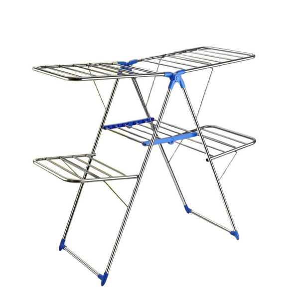 AM5796 SHREEJI Butterfly Stainless Steel 4 Layer Cloth Drying Stand