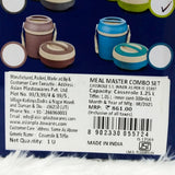 AM6181 Asian Meal Master Combo Set - Casserole +  Insulated Tiffin