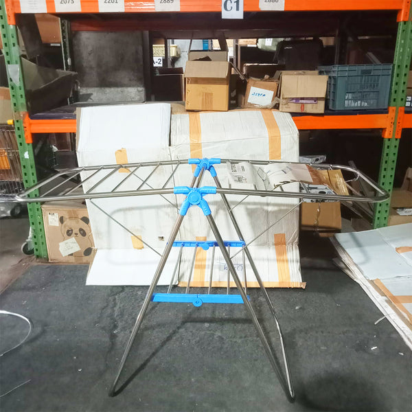 AM0777 SHREEJI Butterfly Stainless Steel 2 Layer Cloth Drying Stand