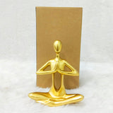 AM6234 Golden Meditation/Yoga Statue (No.2)