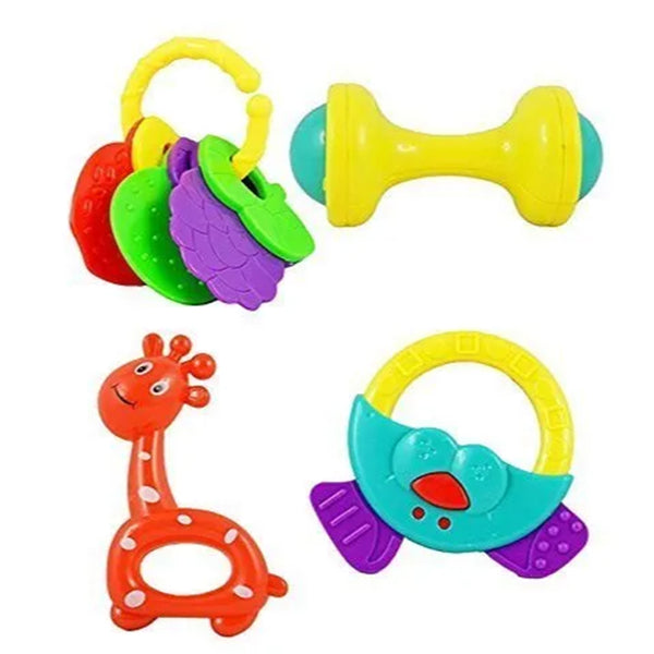 AM0110 Colourfull Non Toxic Baby Bell Toys Set